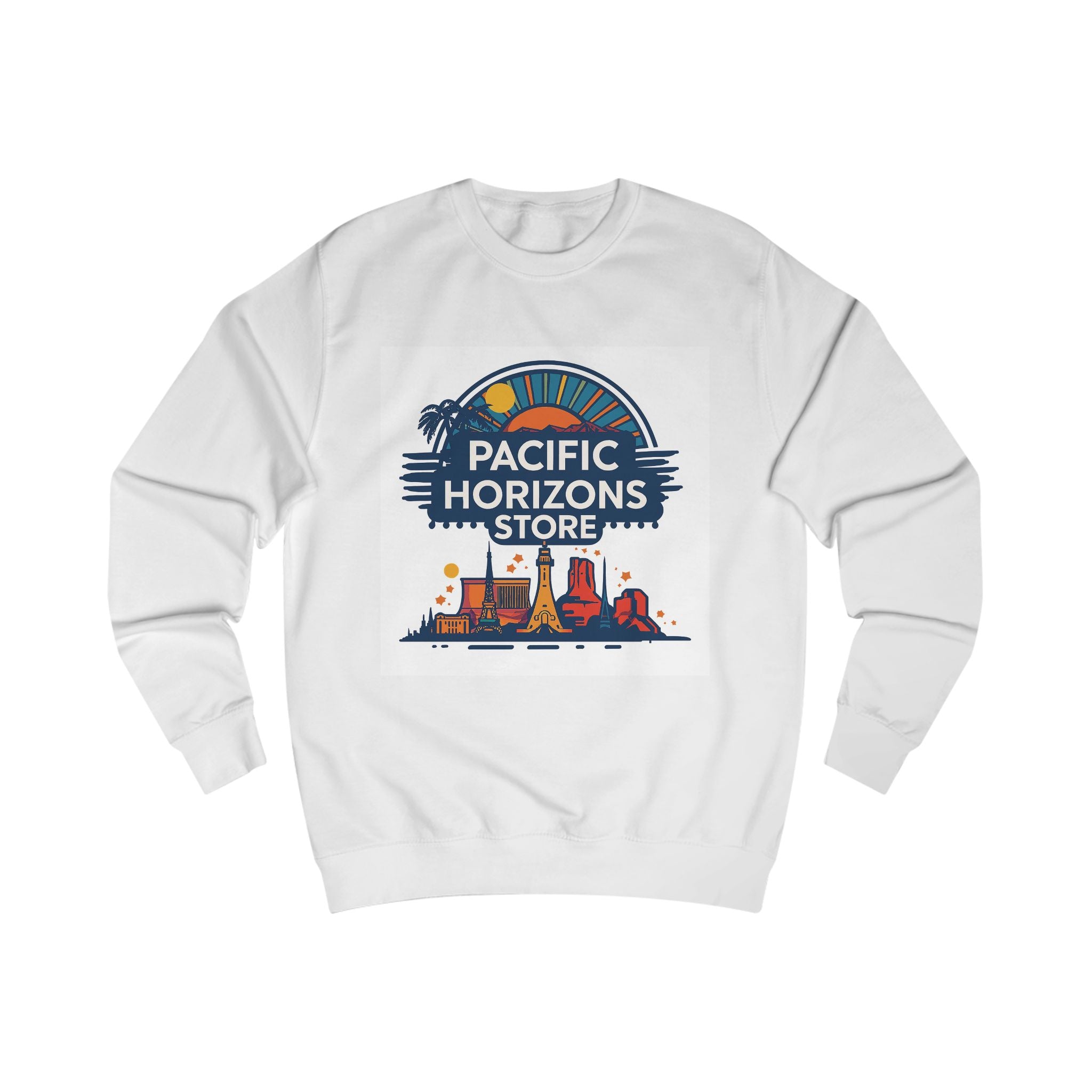 Pacific Horizons Sweatshirt — Horizon Sunset Crewneck