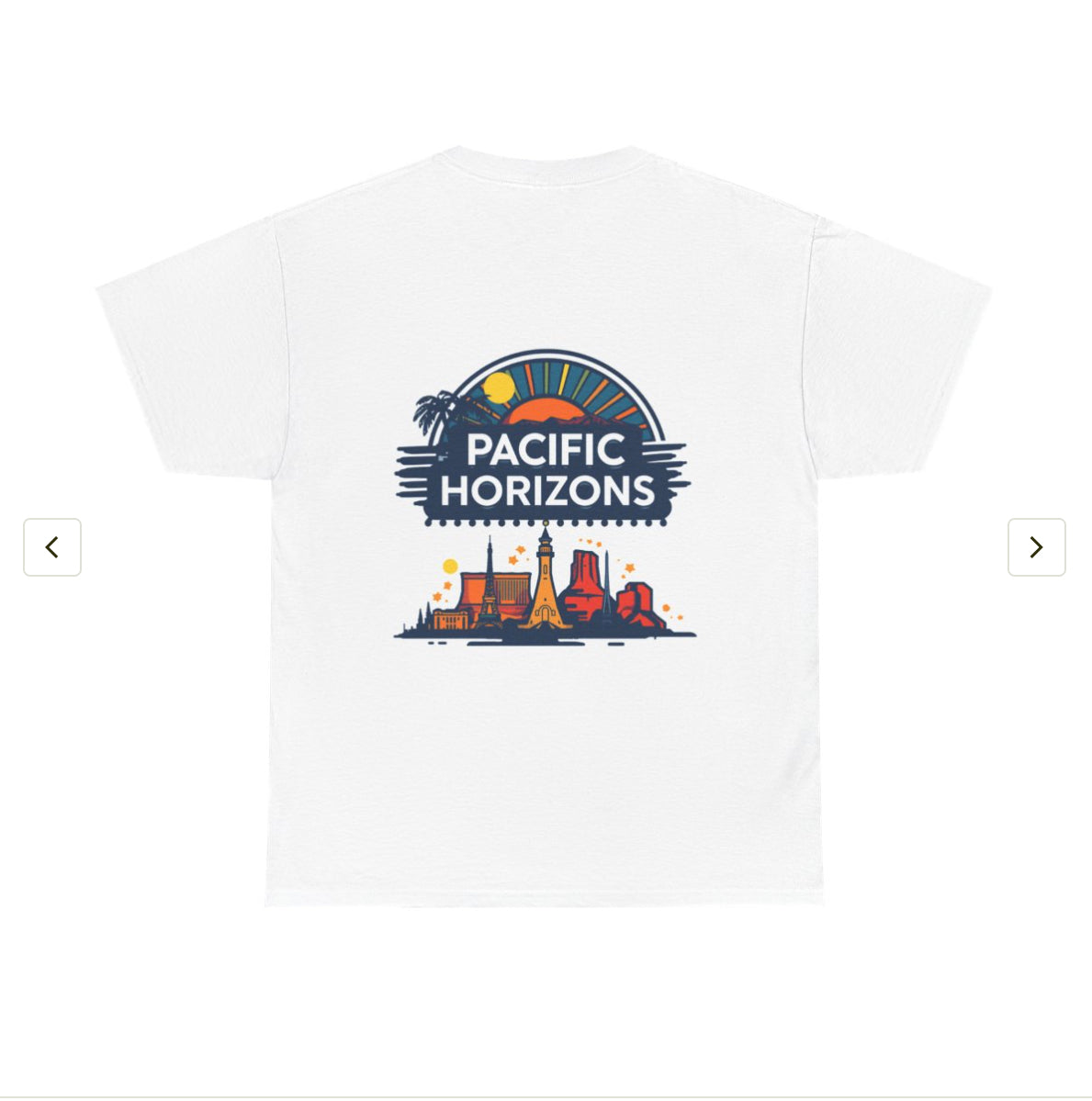 T-shirt Pacific Horizons – Collection Officielle